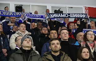 Матч «Динамо-Шинник» – «Динамо» Санкт-Петербург на «Бобруйск-Арене» стал самым посещаемым в плей-ин МХЛ