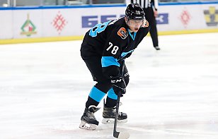 Иван Секерин дебютировал в КХЛ