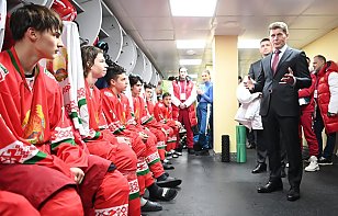 Беларусь U16 вышла в финал на турнире по хоккею на I международных спортивных играх «Дети Приморья»