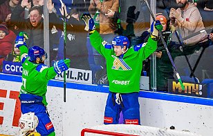 Иван Дроздов – первый хоккеист сборной Беларуси с ноября 2022 года, отметившийся хет-триком в матче КХЛ