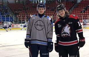 Андрей Лошко и Даниил Боурош отметились голами в матче QMJHL